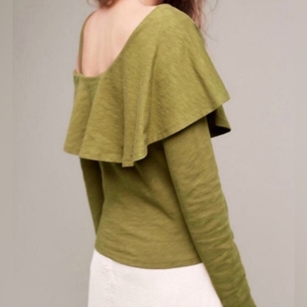 Anthropologie - Off The Shoulder Blouse - Picture 3 of 6